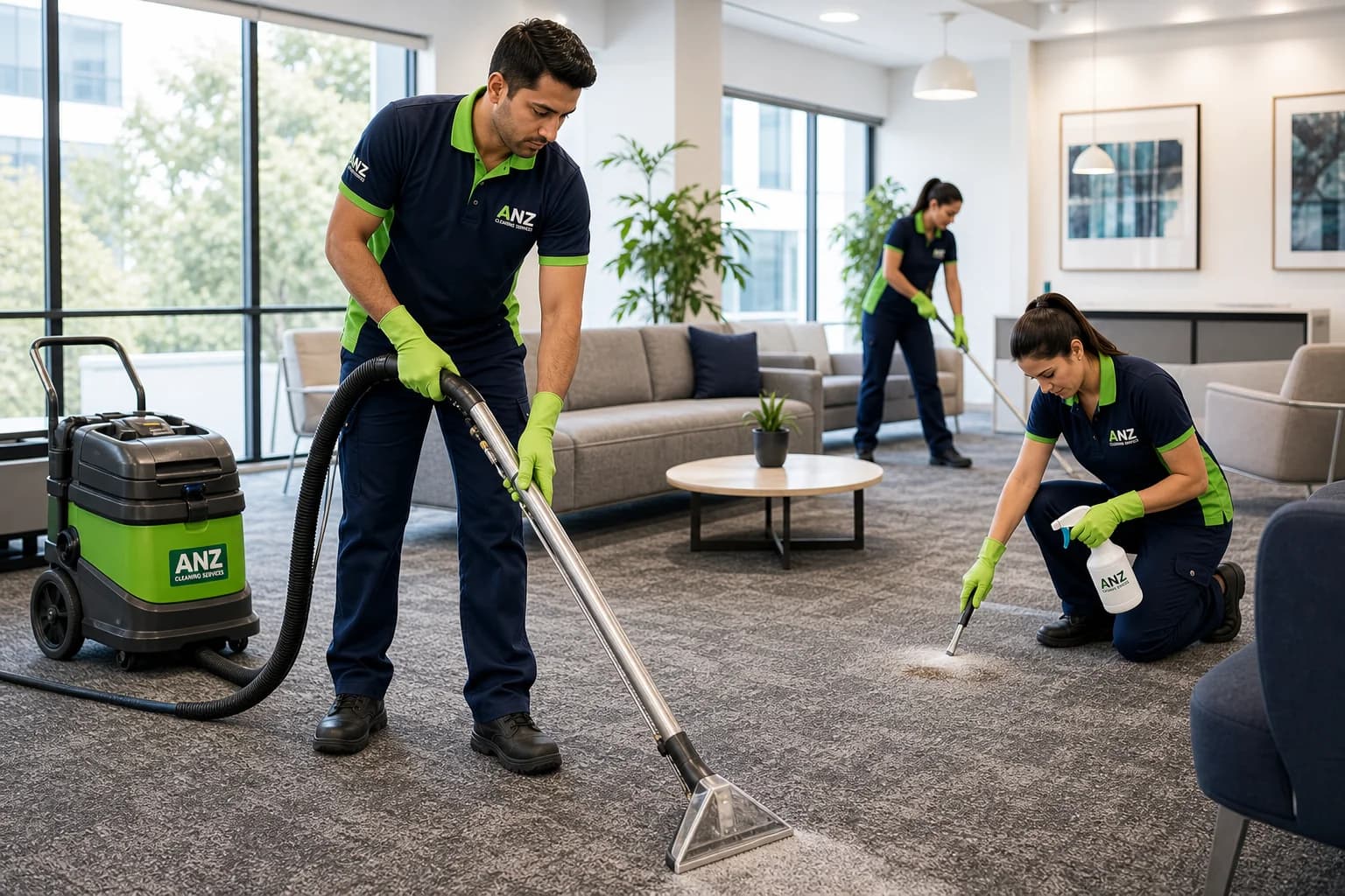 Carpet Cleaning — ANZ Cleaning Services Commercial Cleaning Auburn